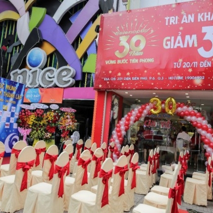 Mắt kính Salenoptic ưu đãi 30% kỷ niệm 30 năm thành lập